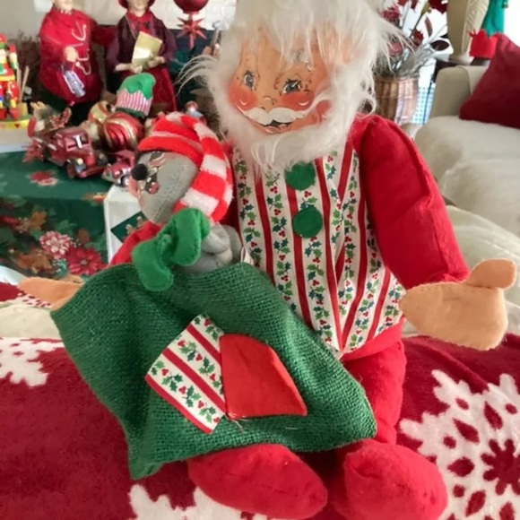 Vintage 1963 Annalee Santa with Sack - Picture 1 of 9